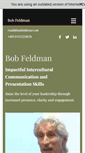 Mobile Screenshot of bobfeldman.net